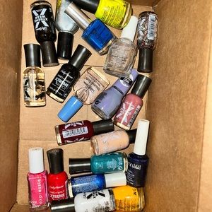 Various nail polish